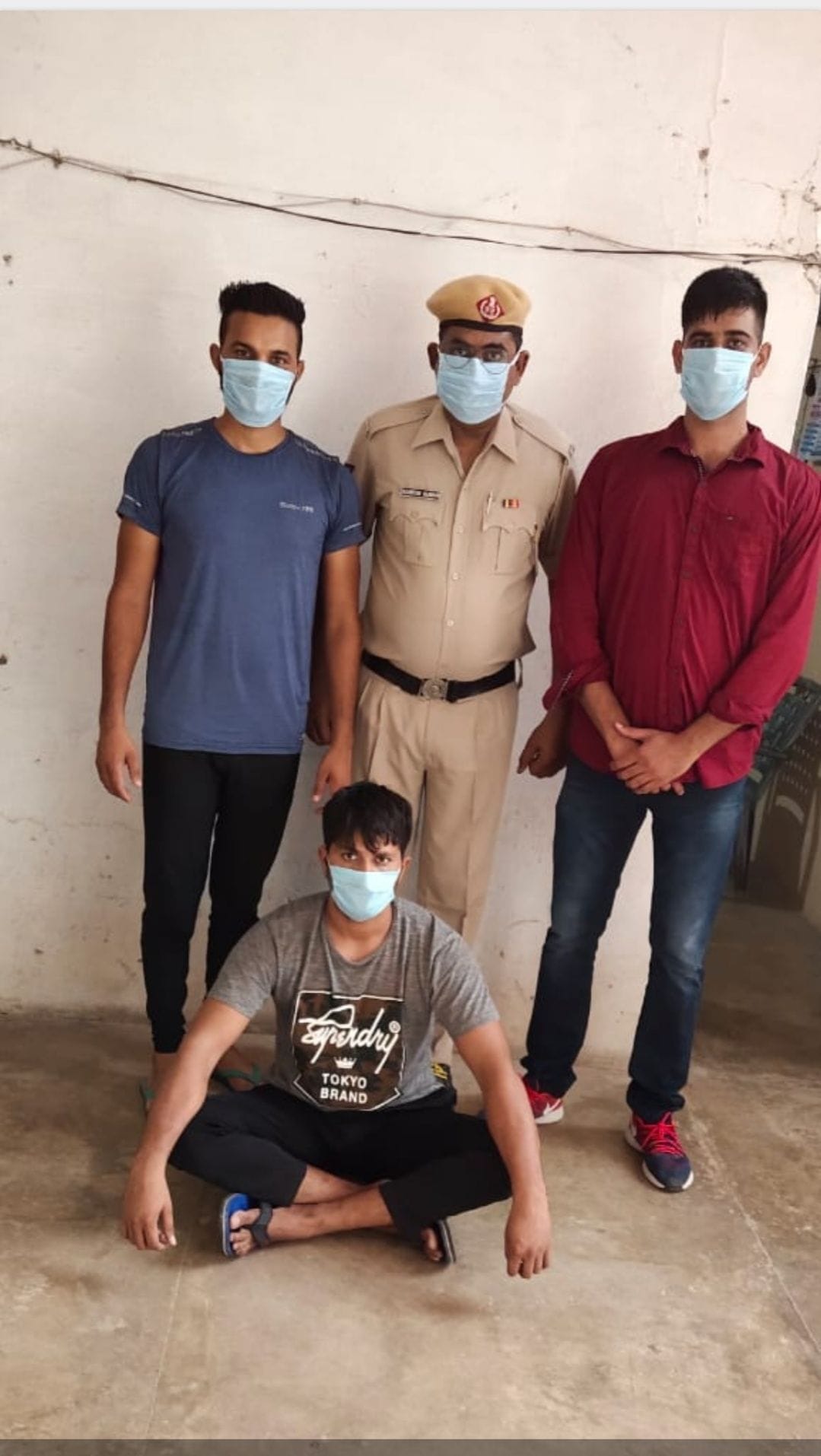 accues arrested from rajasthan