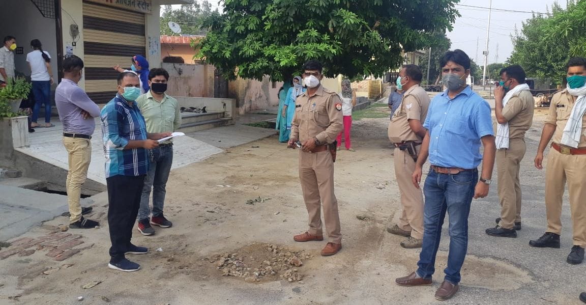 ten persons enclude pregnent woman found corona positive