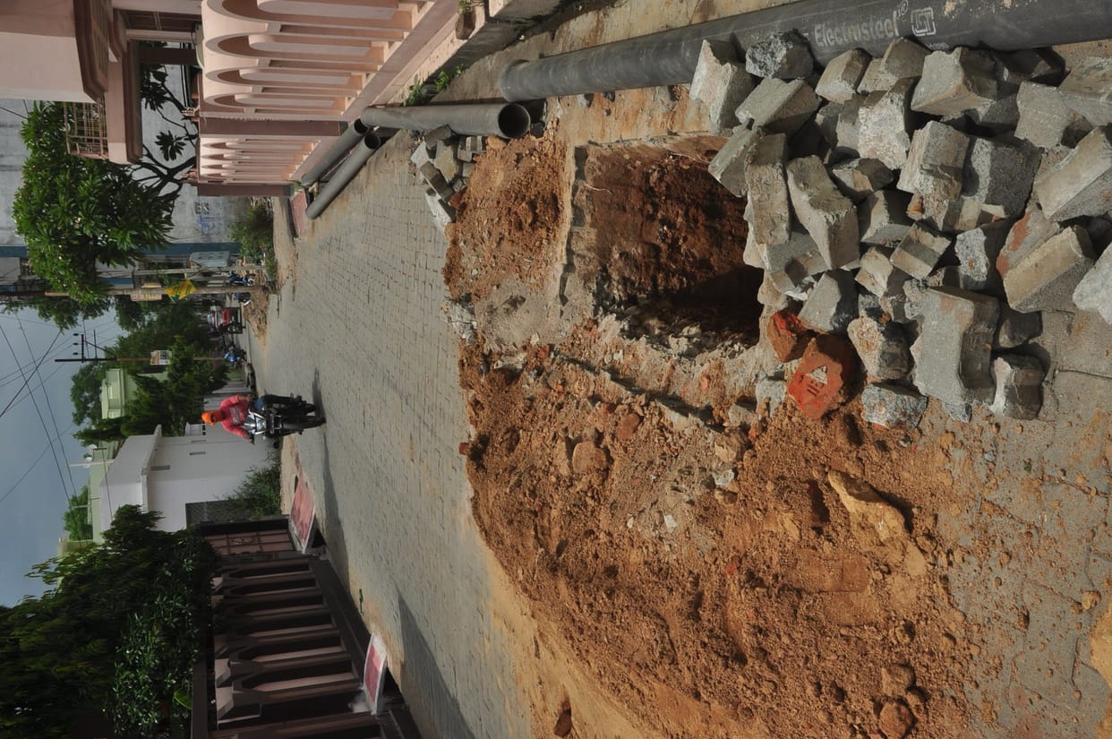 After eight days pipe line is not repare