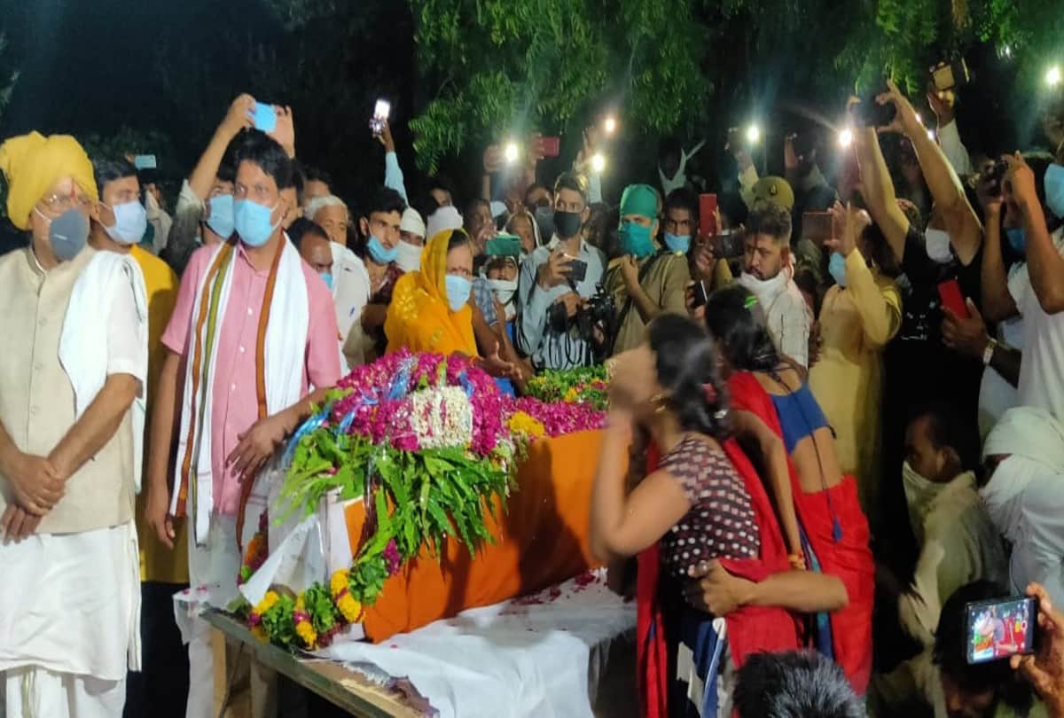 Kanpur Encounter Martyr Bablu Kumar Funeral In Fatehabad