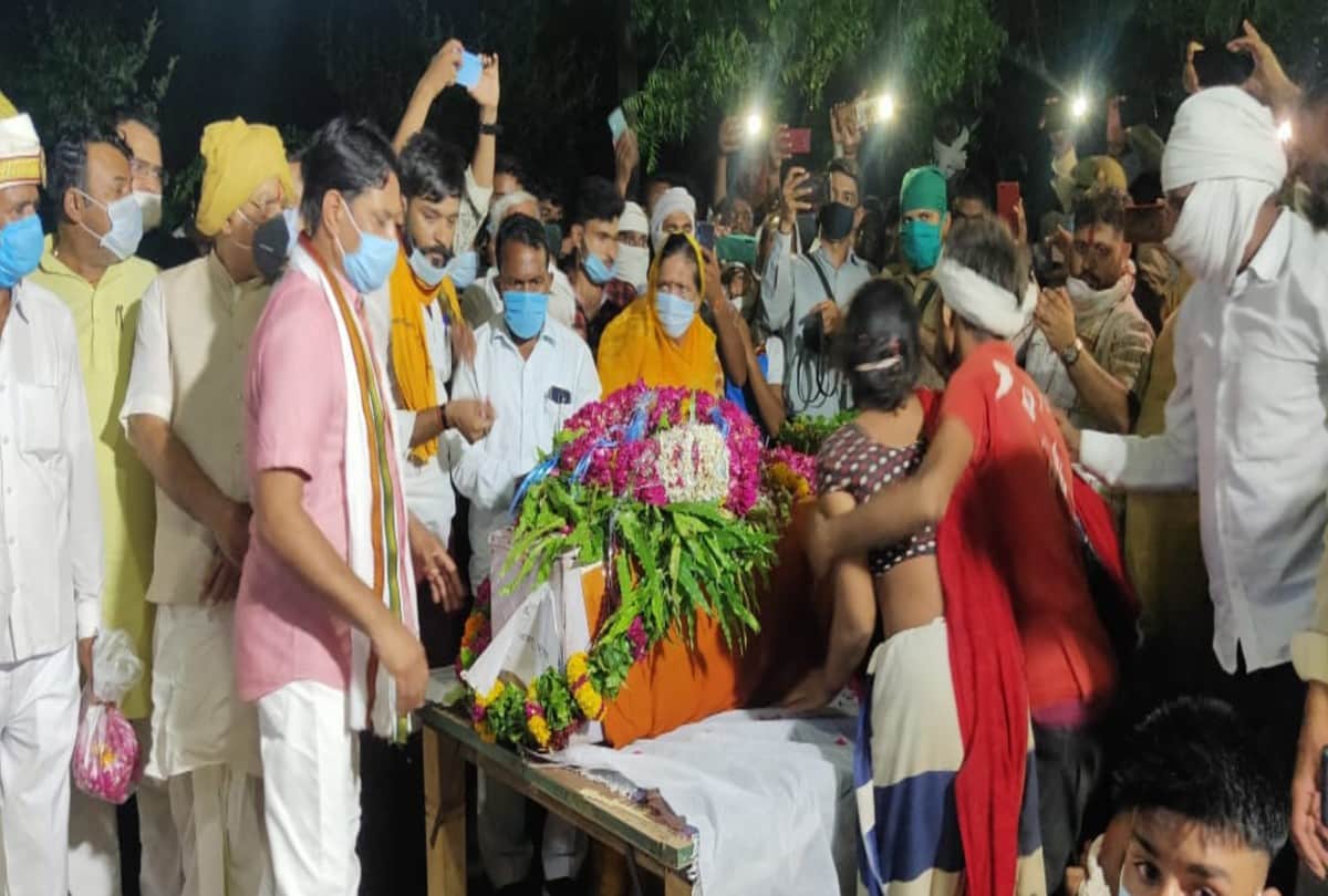 Kanpur Encounter Martyr Bablu Kumar Funeral In Fatehabad