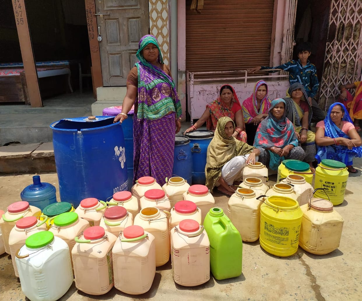 no tanker, peoples are thirsty