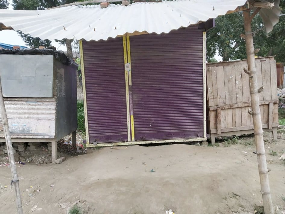 Panic spread in Khamaria market