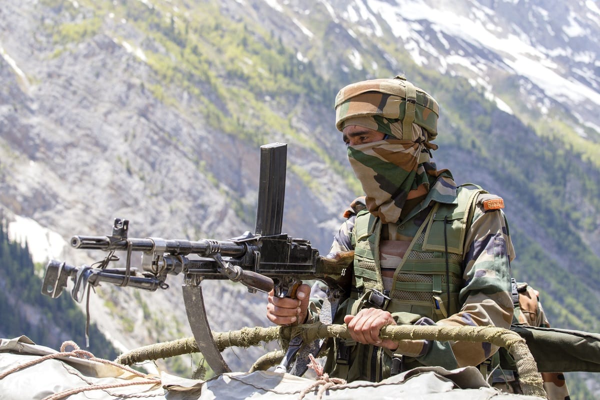 two infiltration of China changed all focus of Indian Military Forces