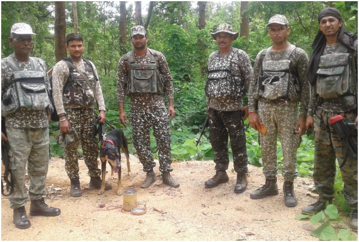 Chhattisgarh The 41st Battalion of ITBP recovered and neutralized an IED planted in Kondagaon