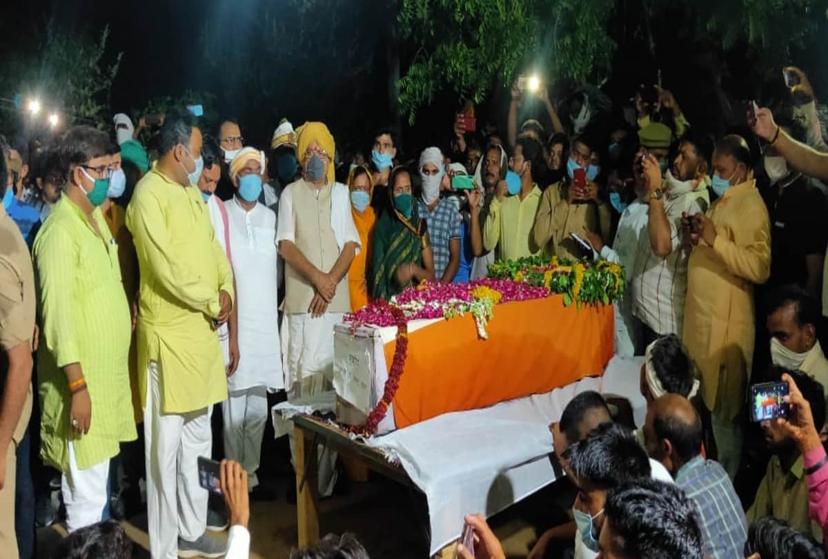 Kanpur Encounter Martyr Bablu Kumar Funeral In Fatehabad