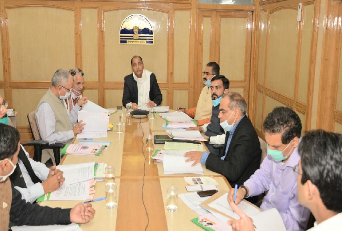 cm jairam thakur presided over Skill development corporation board meeting at shimla