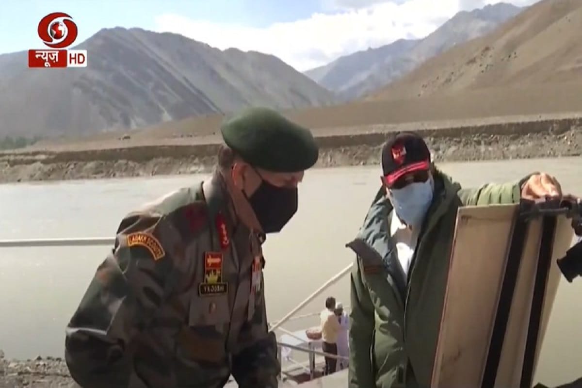 India china tension PM Modi reaches Leh with CDS rawat and army chief live updates