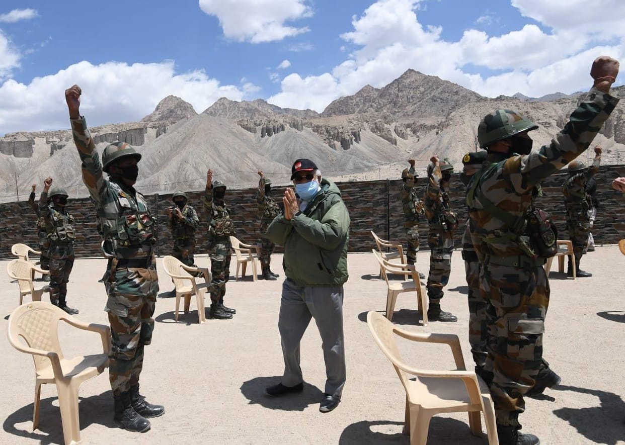 PM Narendra Modi visit leh today, Indian Army organised Bada Khana in his honor