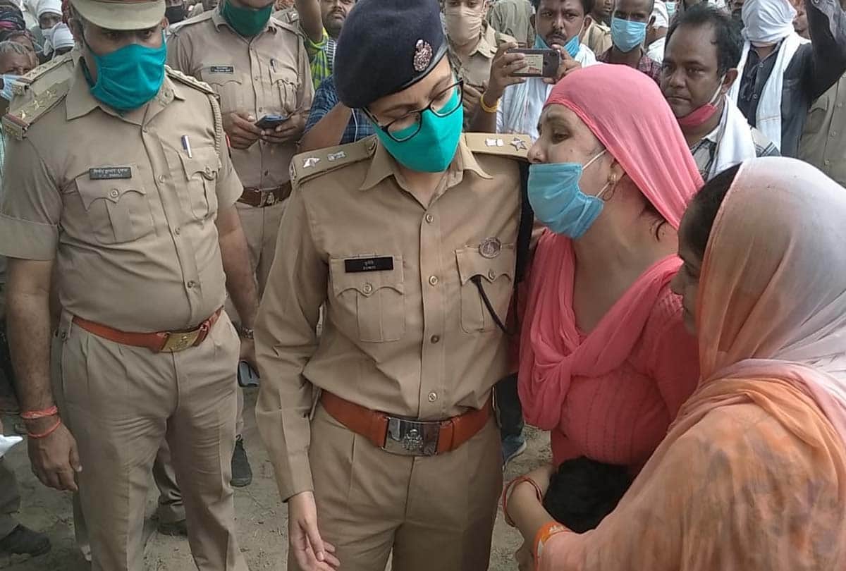 Kanpur Police Encounter News: kanpur encounter news in hindi, Martyr Rahul's funeral