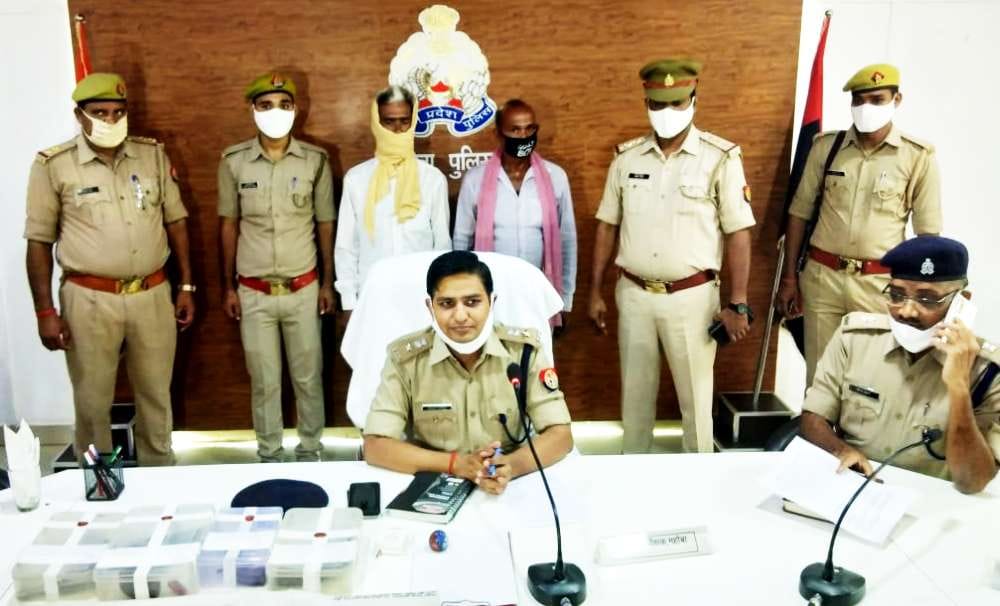 Illegal real estate busted, two accused arrested