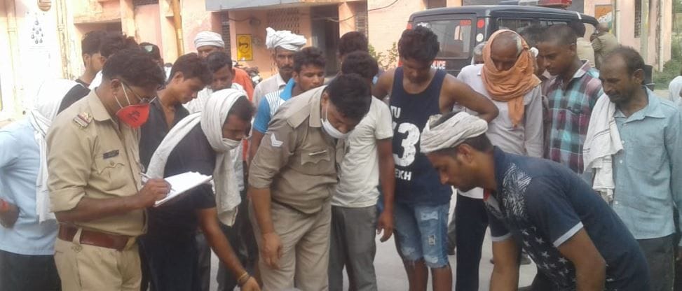 Hathras: Farmer crushed to death by truck, angry people jammed