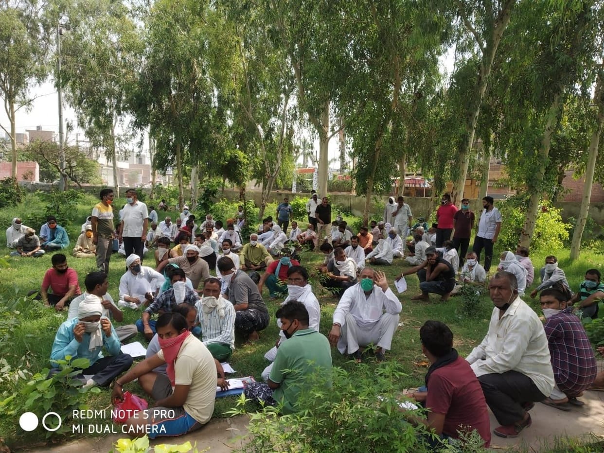 vegetable shopkeepers, order for sell, jind