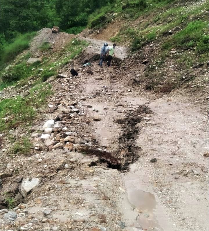 Rain in Pithauragarh