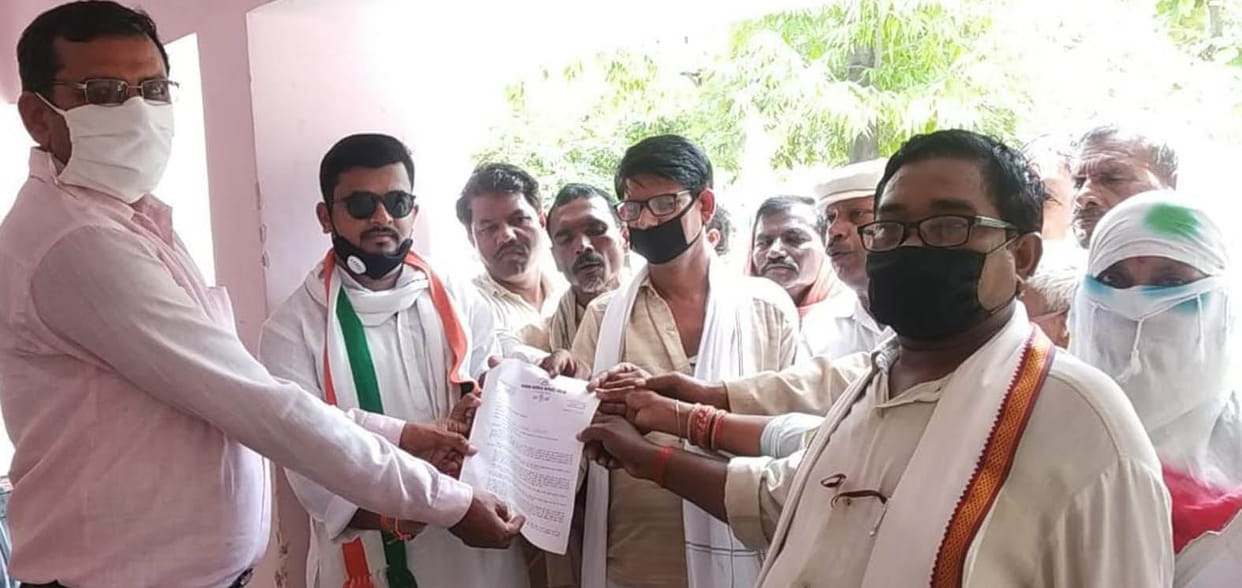 Protest against increase in diesel-petrol prices