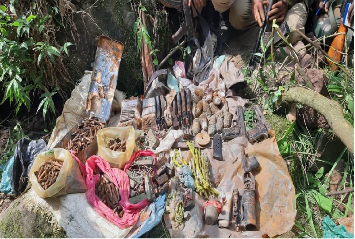Huge Number of Ams and ammunition Recovered from Rajouri jammu kashmir