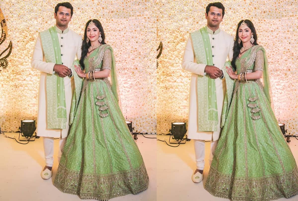 these real life bride experiment with her wedding lehenga and look gorgeous