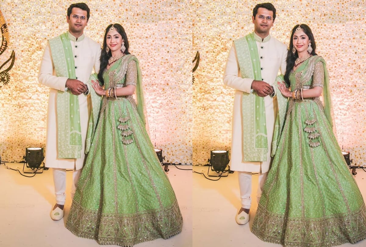 these real life bride experiment with her wedding lehenga and look gorgeous