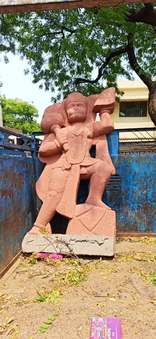attempt to set god statue ion government land