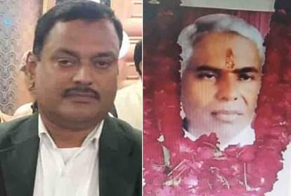 कुख्यात अपराधी विकास दुबे, पूर्व दर्जाप्राप्त राज्यमंत्री संतोष शुक्ला (फाइल फोटो)