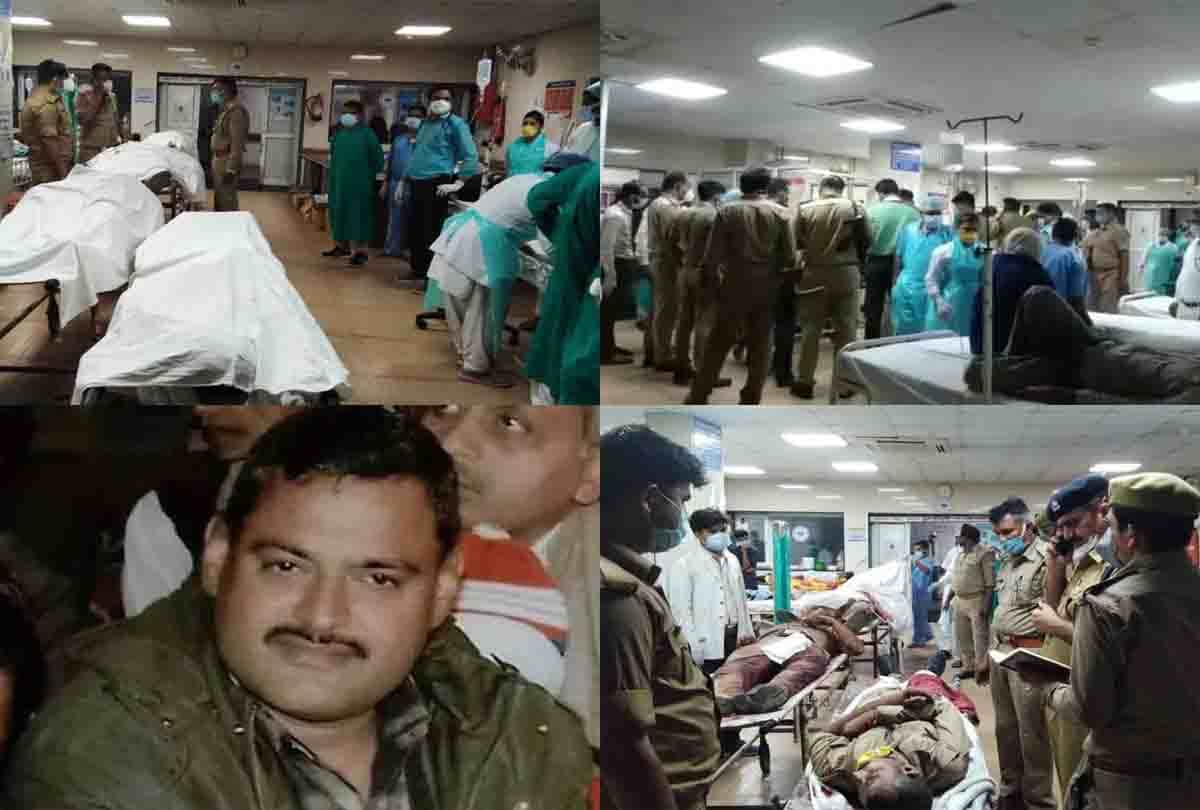 In the BJP government, Vikas had killed state minister six bullets inside the police station