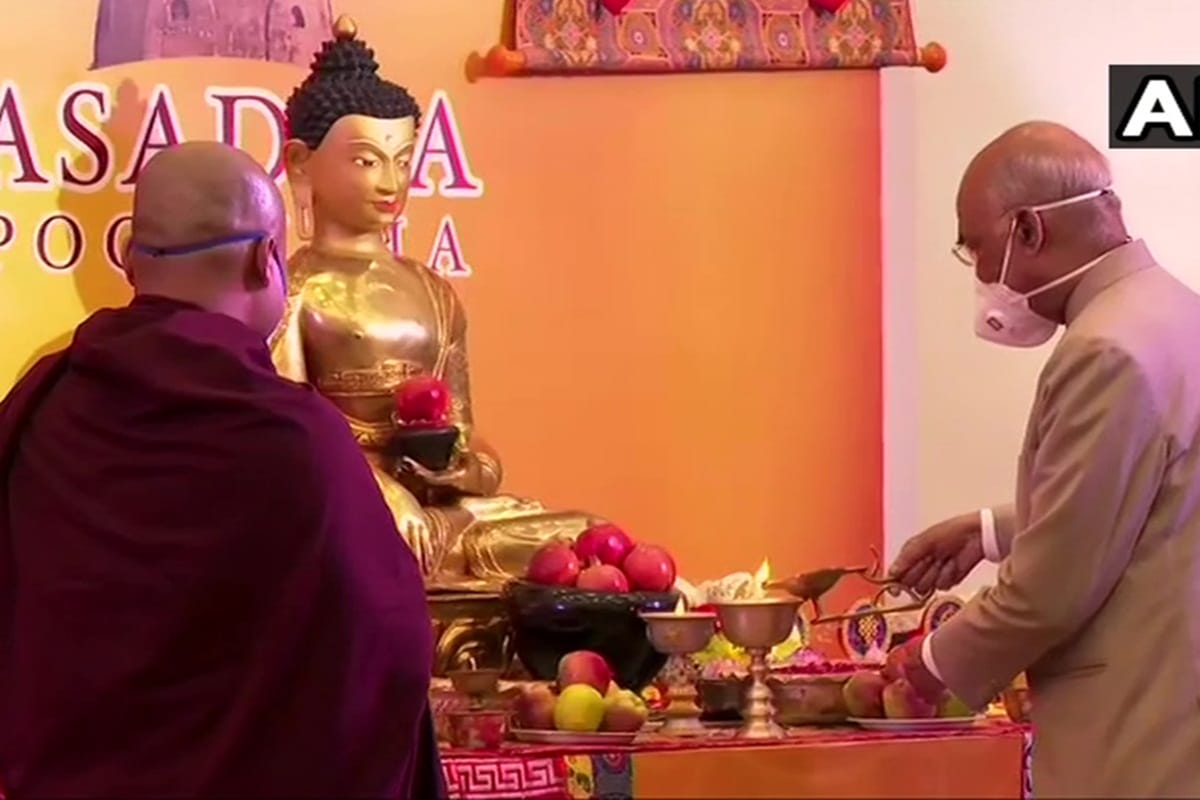 President Kovind inaugurates celebrations organised by IBC on occasion of Asadha Poornima