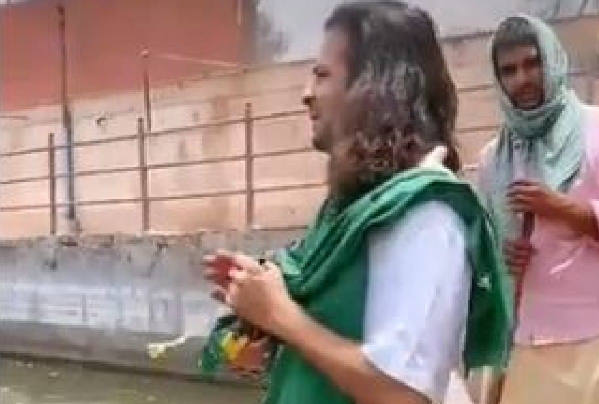 tej pratap yadav in braj dhaam before bihar assembly election 2020