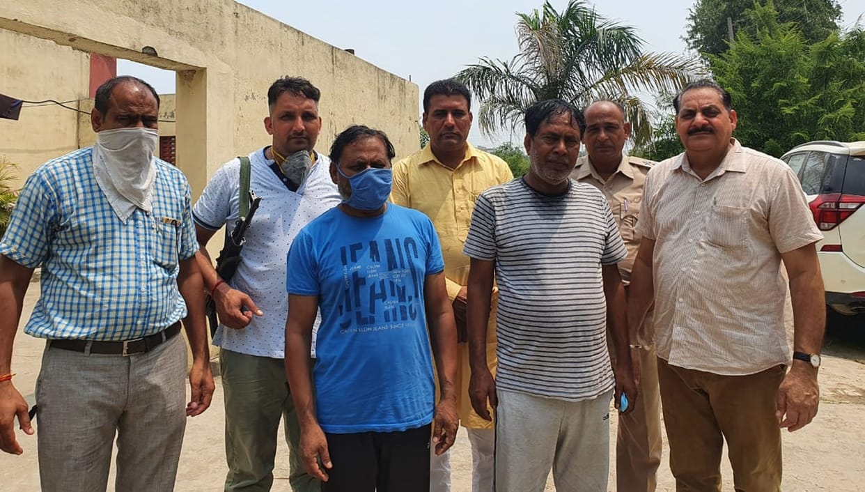 accused arrested from karnal-dehli bypass