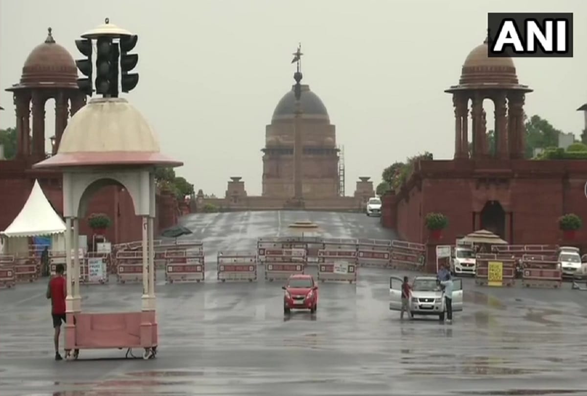 Heavy rain between lightning and strong winds in Delhi-NCR