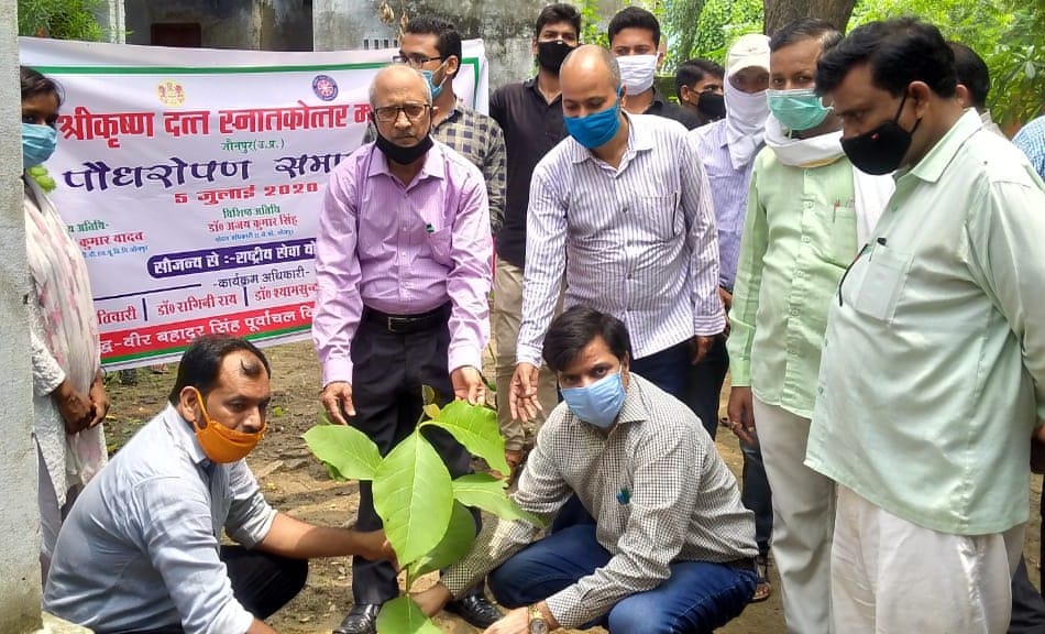 4.12 lakh saplings planted on the first day of Van Mahotsav