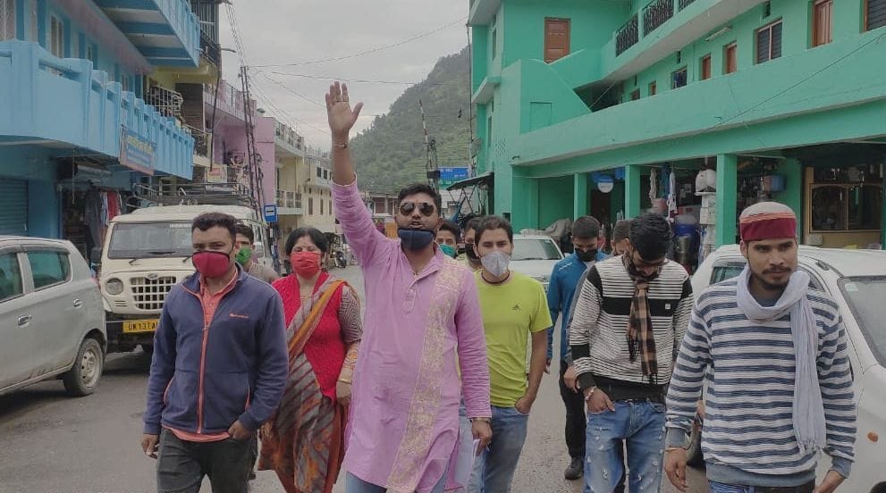 Demonstration to close meat shops in Kedarghati