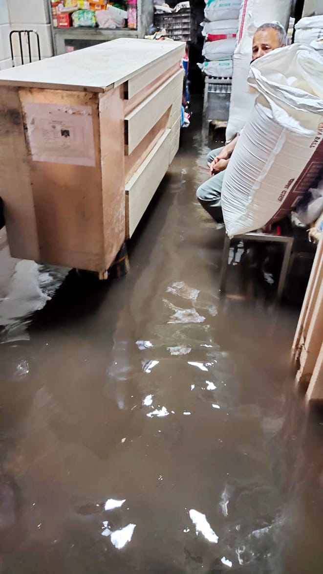 loss because of rain