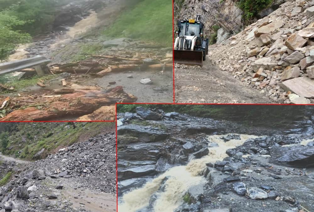 Monsoon 2020 in Uttarakhand: Badrinath and yamunotri highway become danger zone, photos