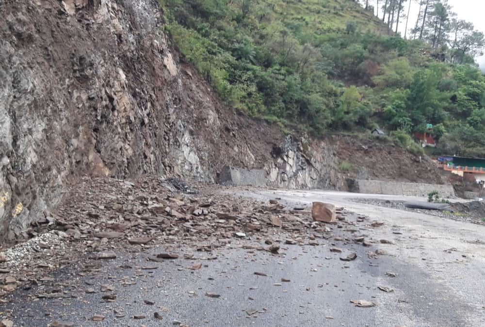 Monsoon 2020 in Uttarakhand: Badrinath and yamunotri highway become danger zone, photos