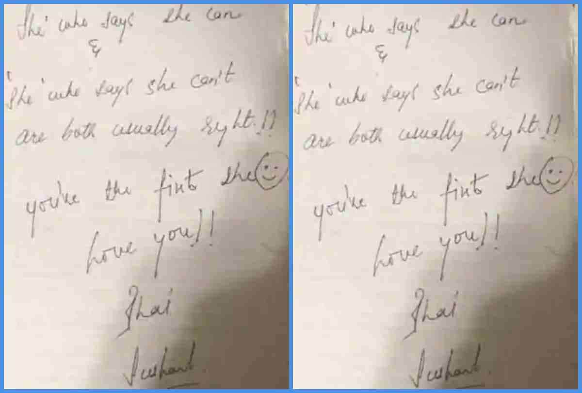 sushant singh rajput death sister shweta singh kirti hand written notes