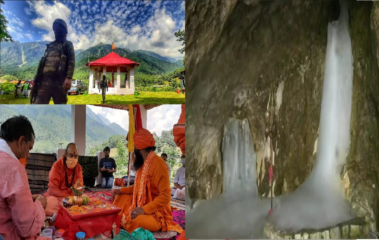 amarnath yatra first pooja done by lt governor girish chandra murmu