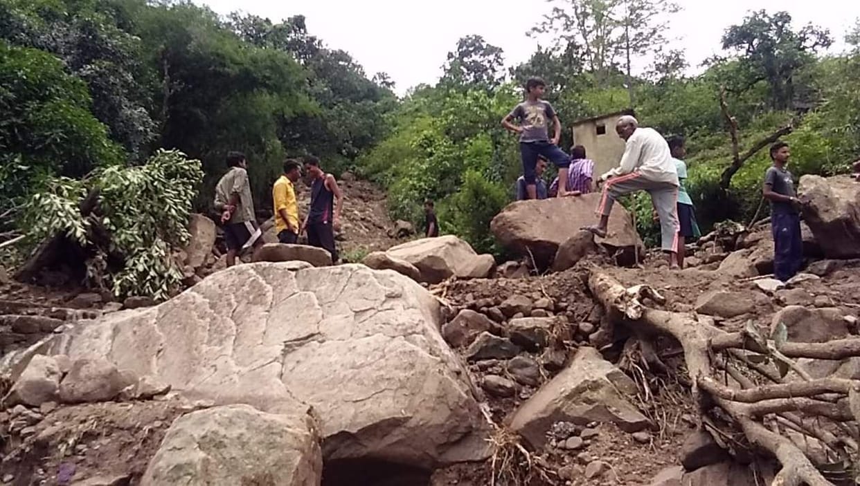 Devastation in Jamri Gaddis land
