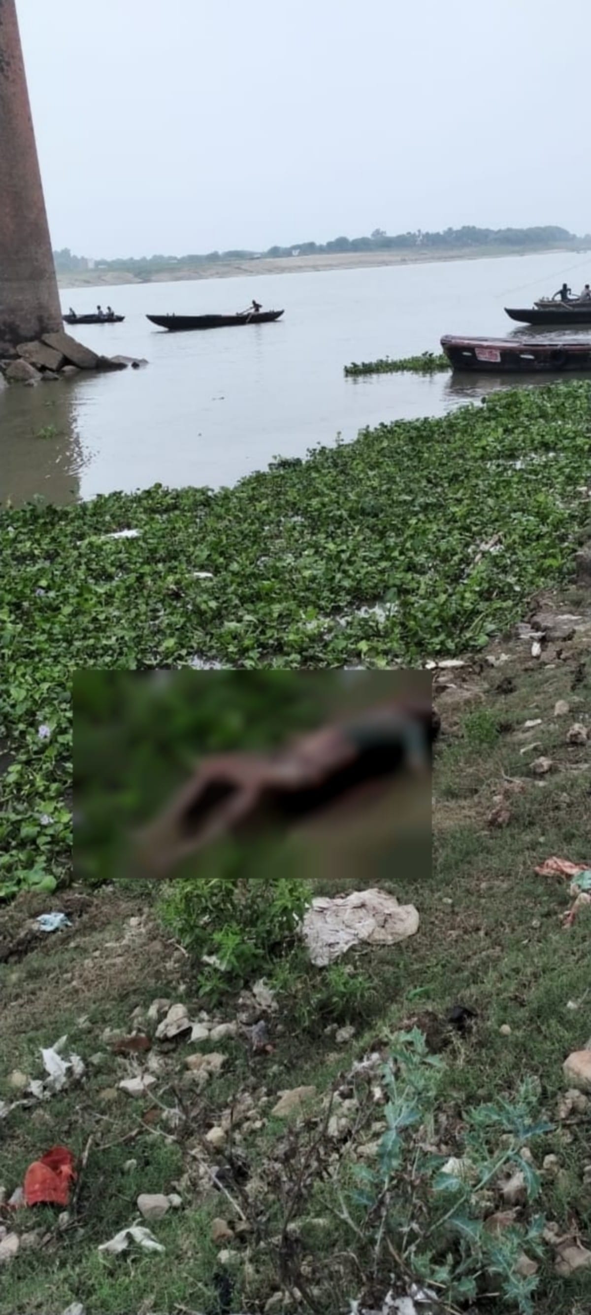 Dead body found of missing man in ganga rajtalab in varanasi