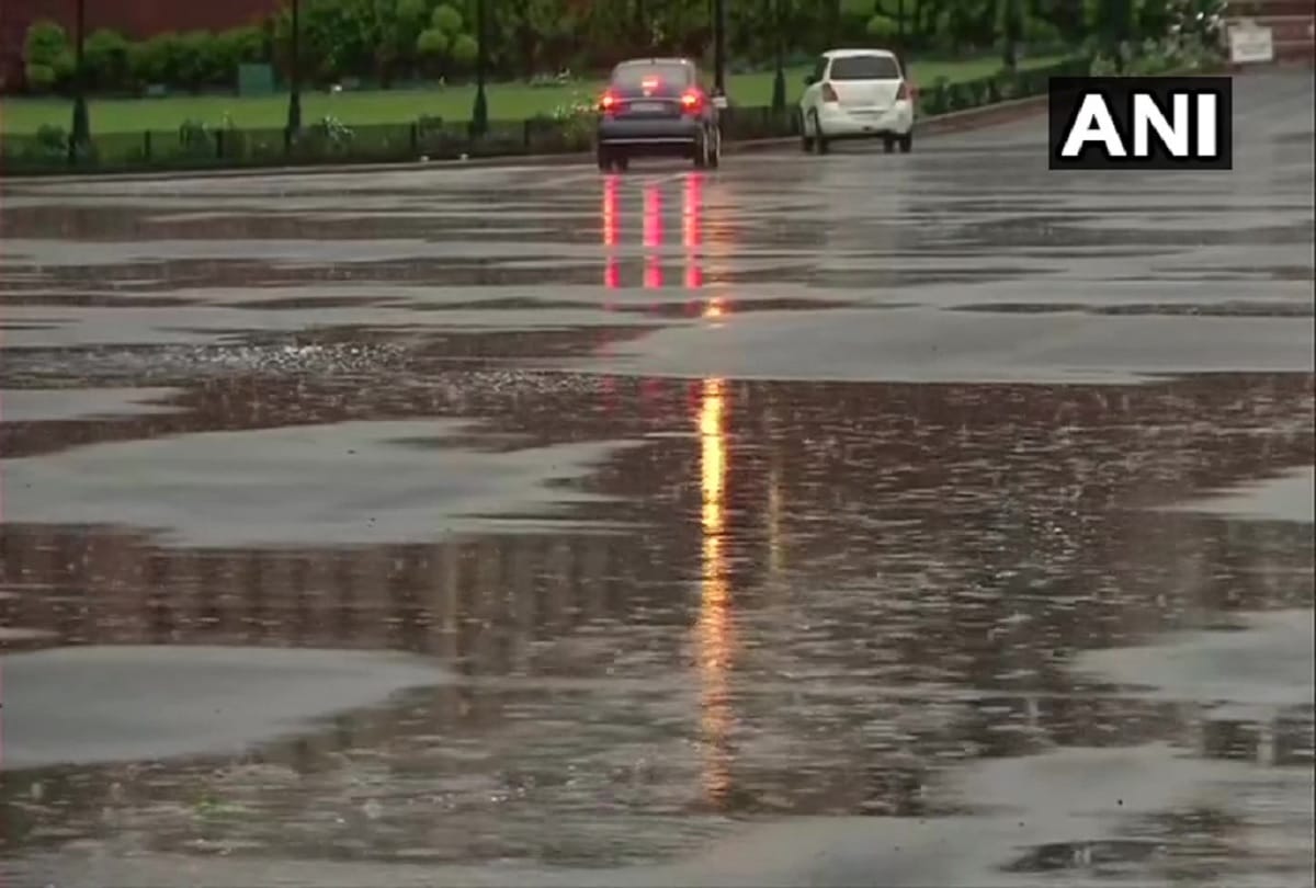 monsoon rain continues in delhi ncr