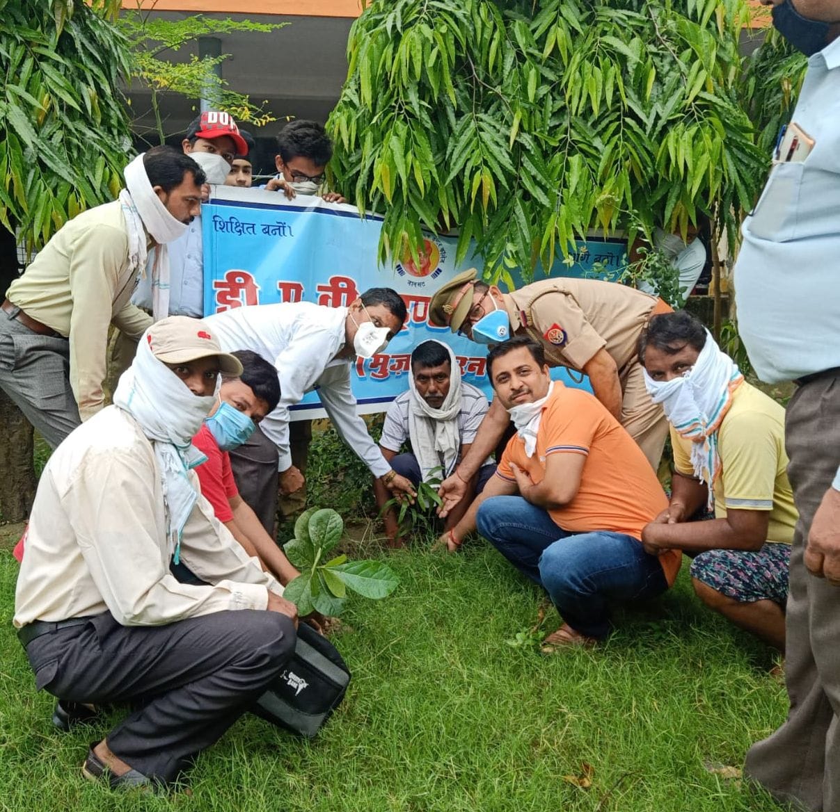 20.72 lakh saplings planted in a day