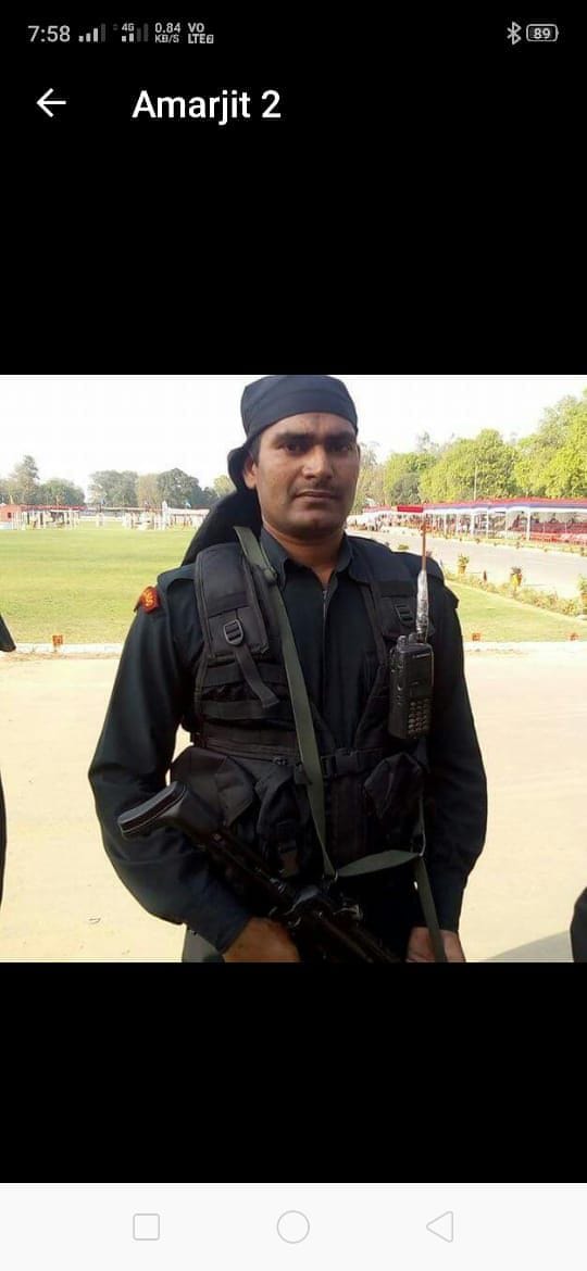 policemand died in accident in  urai