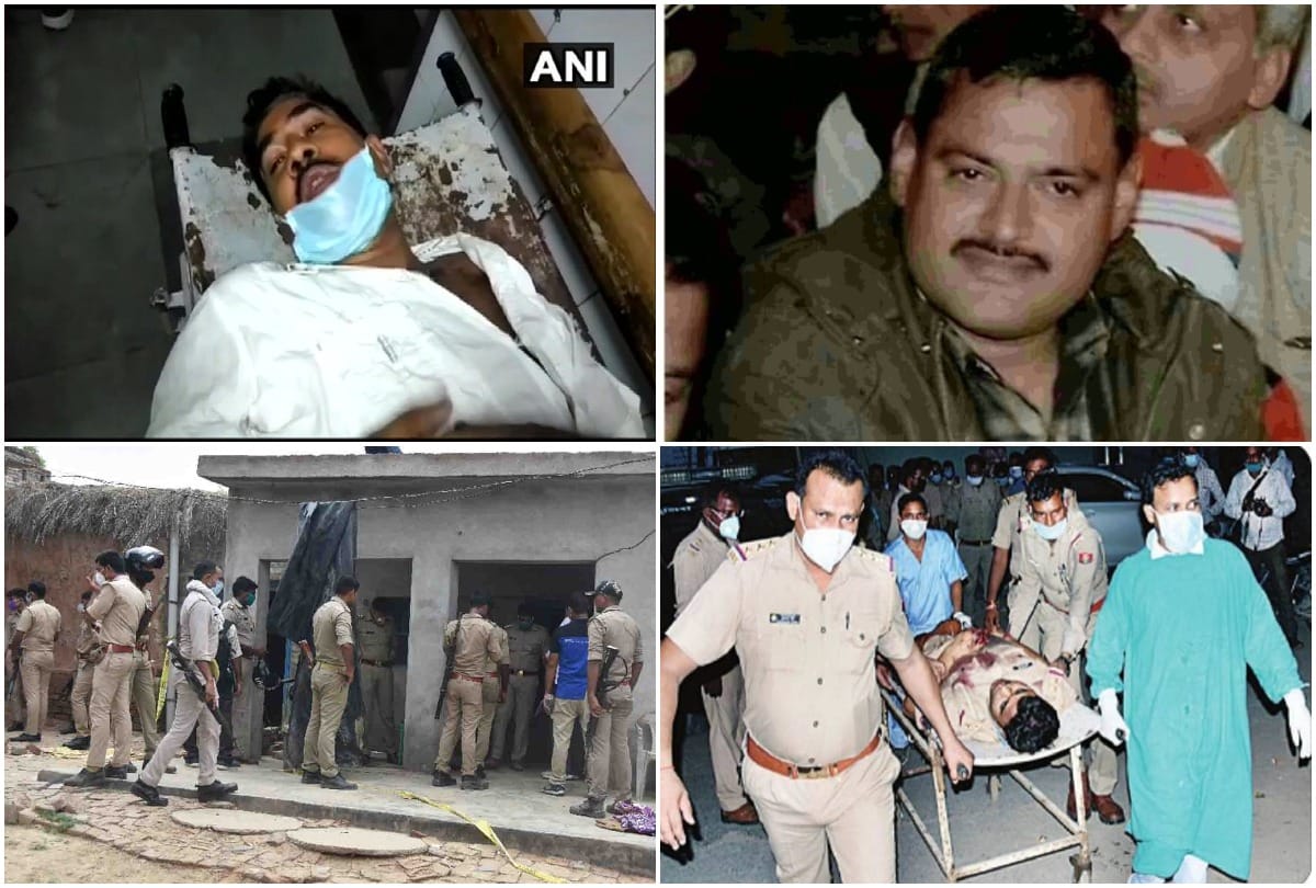 Vikas Dubey Kanpur Encounter News: sub Inspector Sudhakar Pandey injured during Vikas Dubey encounter news update