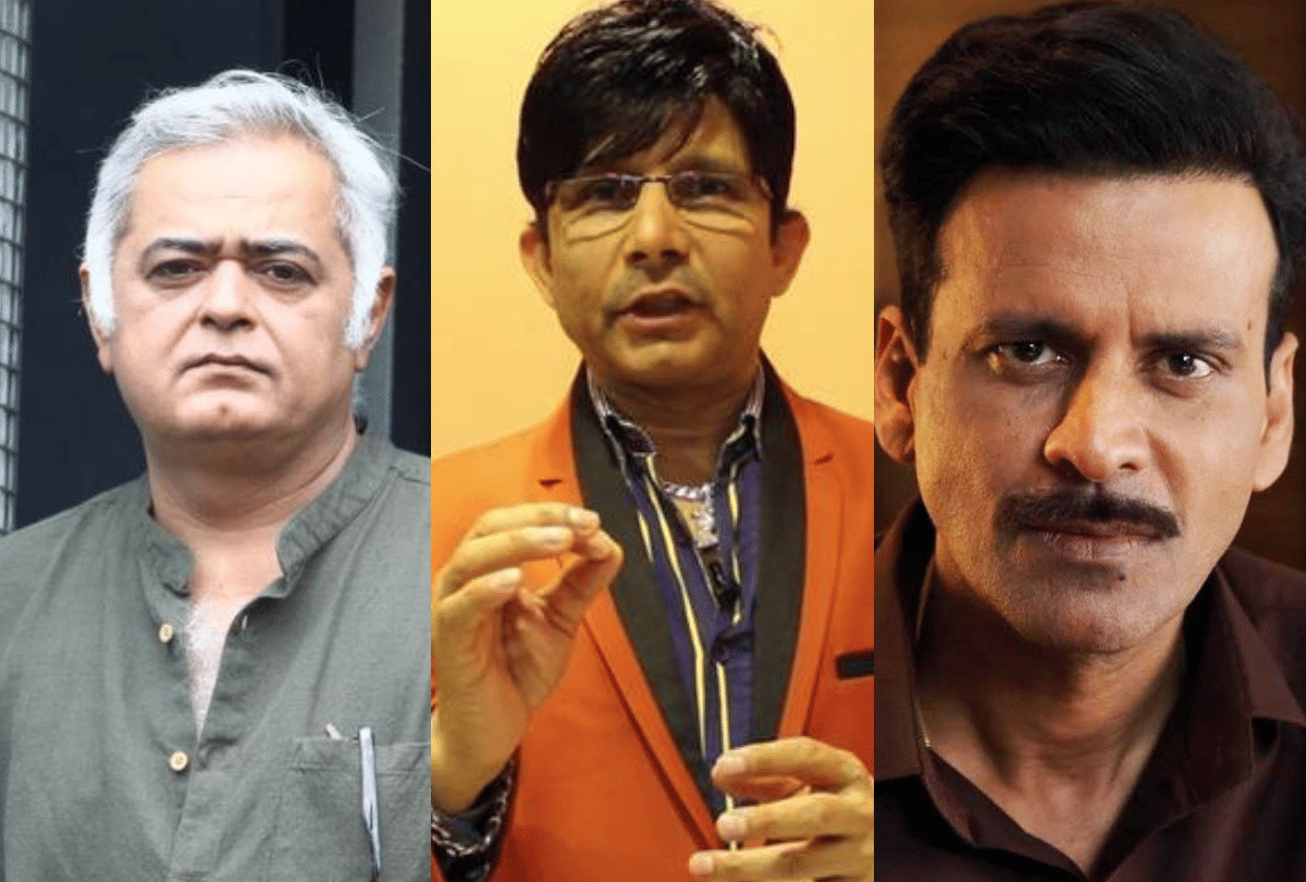 hansal mehta warning to kamaal rashid khan aka krk Manoj Bajpayee support him