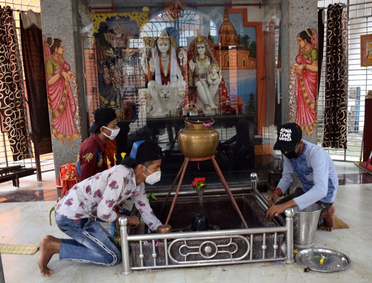 Baba's consecration will be in Pagoda today, preparations complete
