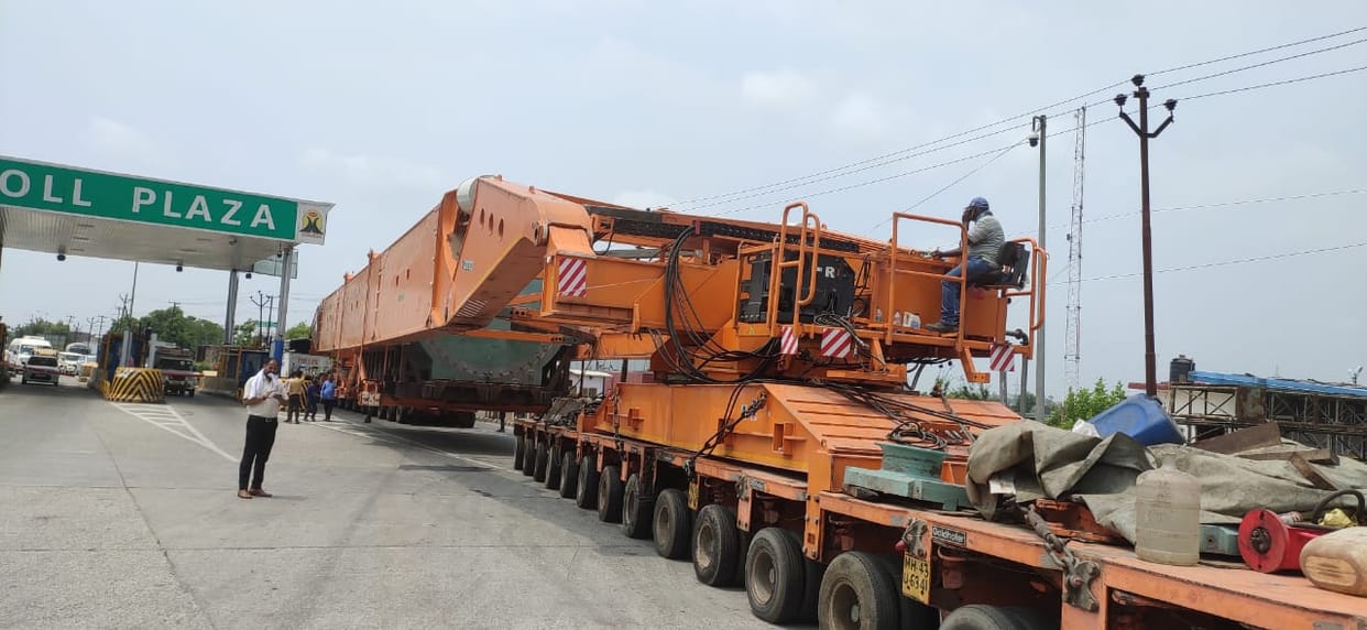 Trolla carrying turbine was jammed at toll