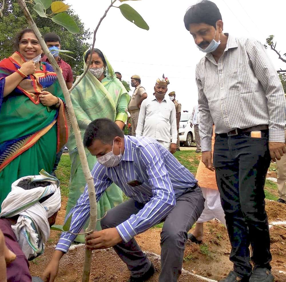 46.78 lakh different species of plants planted in Mahoba: Van Mahotsav
