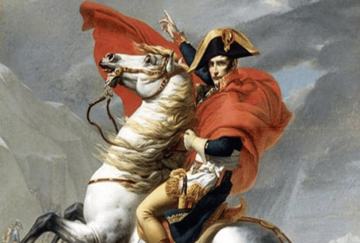history of napoleon bonaparte who wanted to build a wall between India and Britain