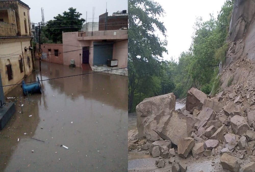 Monsoon 2020 Rainfall in Uttarakhand: Flood comes into rOADS AND HOUSE, Three women Frown into Kosi river