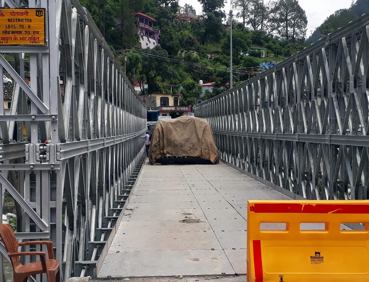 Gangori Bailey Bridge ready for heavy vehicles