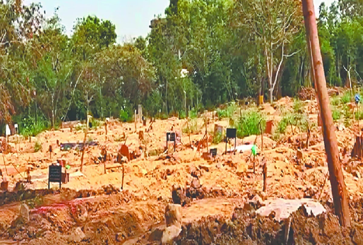 Delhi's cemetery spread over 10 acres is more than half full